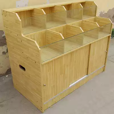 Bulk snack shelf supermarket rice grain cabinet Miscellaneous grain rice bucket four-compartment eight-compartment multi-layer plate with lid dried fruit display cabinet