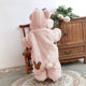 Baby clothes autumn and winter children's clothing boys and girls going out clothes thickened animal crawling clothes romper bear jumpsuit winter clothes