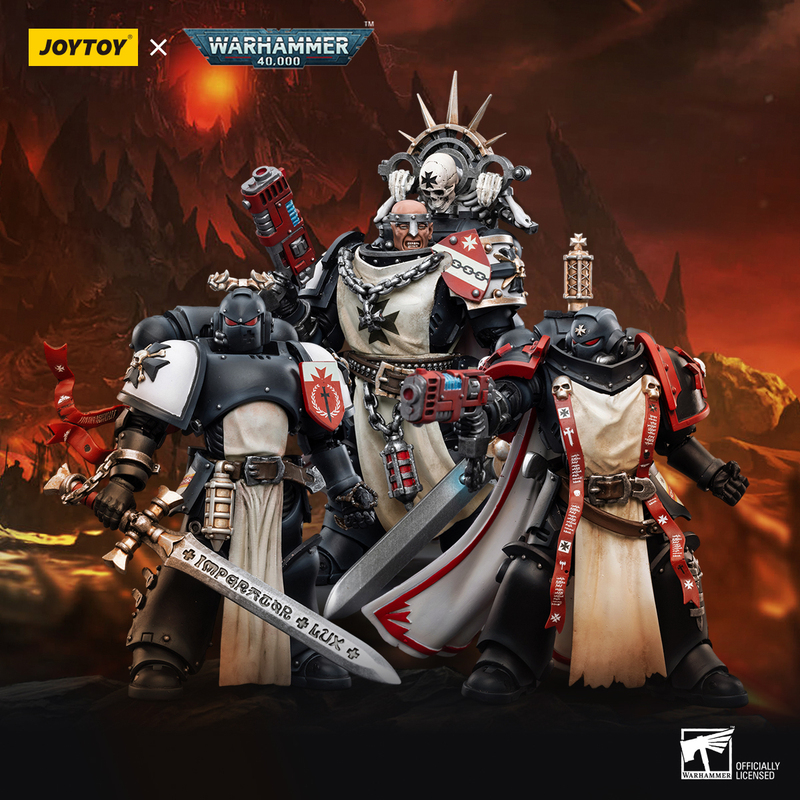 Dark Source Black Templar Lombaster Aibowulf Rolandstherbrecher Model Figure Ornament