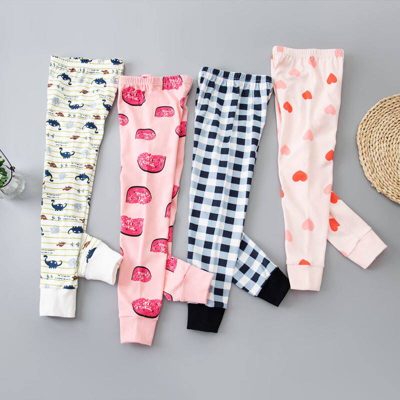 Boy sanitary pants inside wearing elastic loose version Spring and fall child soft little boy stay-at-home pants child sleep pants princess