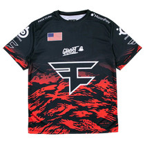 FaZe Clan 2023 Big Cousin Director Ropz Rain God CSGO Team Serve Short Sleeve T-shirt