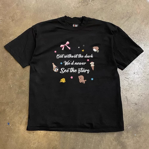 Ретро хлопковая футболка с коротким рукавом для отдыха, в американском стиле, оверсайз