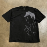 Хлопковая брендовая футболка с коротким рукавом