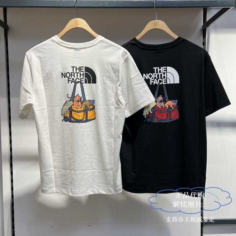 Thenorthface North Face 2026 New Men's and Women's Outdoor Breathable Printed Cotton Short-Sleeved T-Shirt 8Gvp Thenorthface North Face 2026 New Men's and Women's Outdoor Breathable Printed Cotton Short-Sleeved T-Shirt 8Gvp