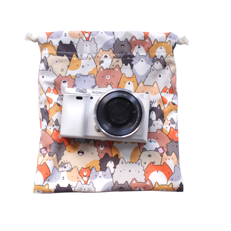 Camera storage bag A6400 liner bag M50 portable waterproof drawstring cat 800D cat 200D second generation M6