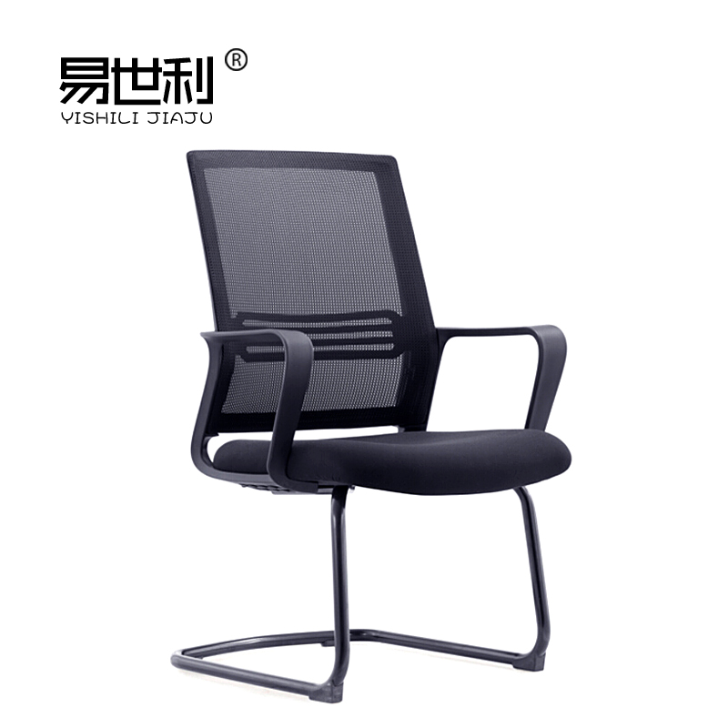 Yi Shili fashion leisure breathable staff chair computer chair bow conference chair comfortable office home chair