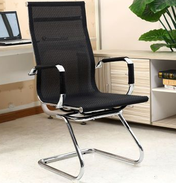 Modern simple bow staff meeting training table and chair Home office computer chair Special lift and turn net chair