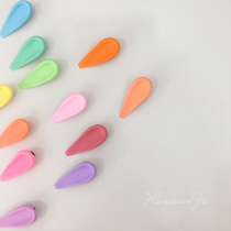 * Pen touch color Oil Brush edge clip wild girl gentle design sense cute clip headgear