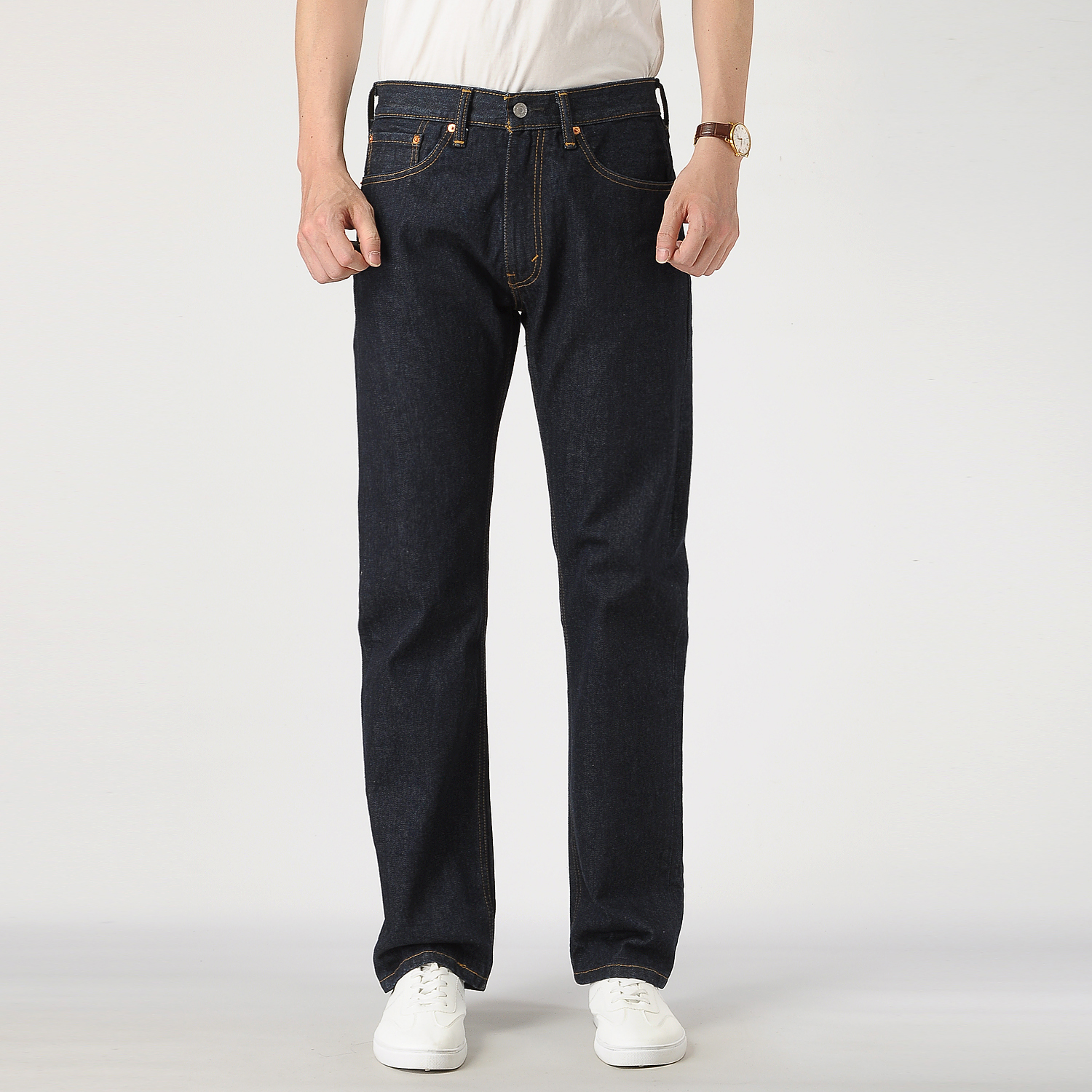 levi's 505 dark blue