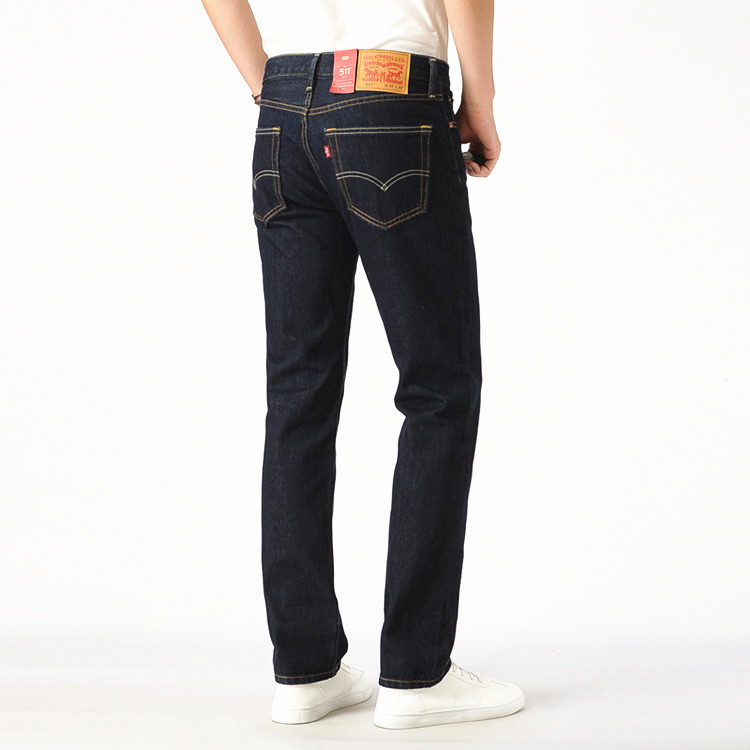 [USD 100.87] 2019 Autumn New Levi's Levi's 511 Black Slim Slim Foot ...