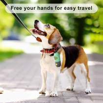 Amazons hot-selling pet supplies LED pet garbage bag dispenser with light capsule dog toilet pickup