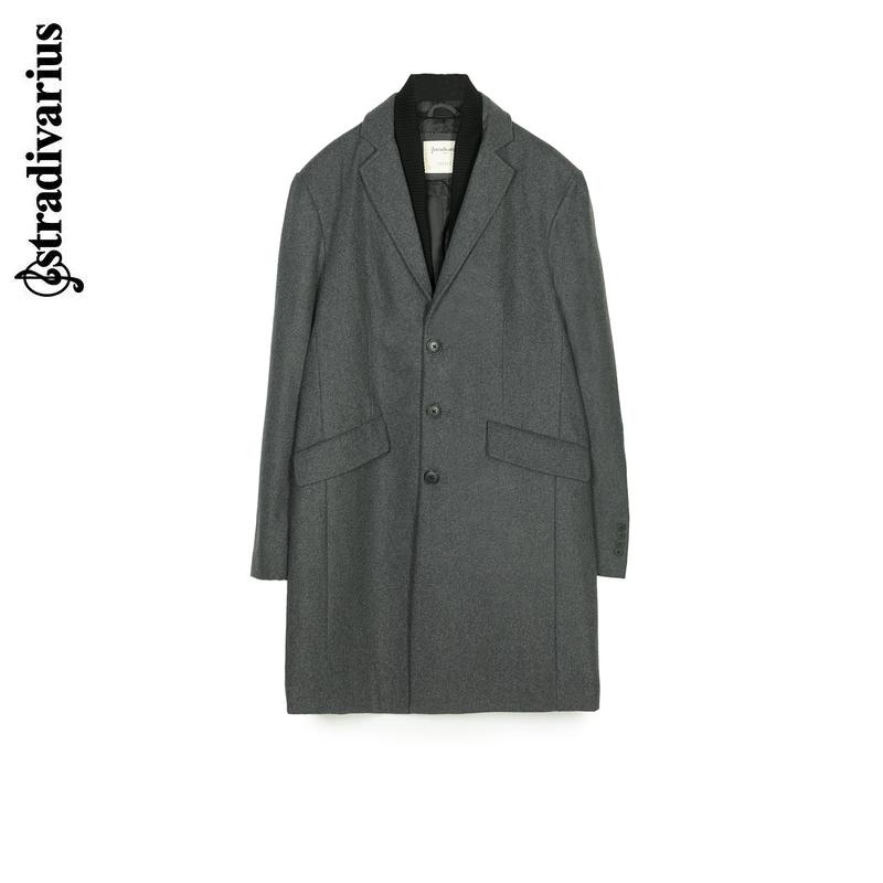 Giảm giá mùa xuân và mùa hè Stradivarius Oversize coat 08840402001