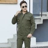 Хлопковый осенний износостойкий комбинезон, защита от ожогов, увеличенная толщина