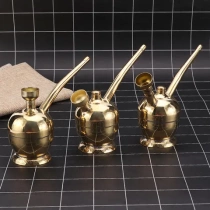 Cigarette holder hot-selling dual-purpose filter creative direct-selling accessories pipe smoking copper alloy water filter hookah stall