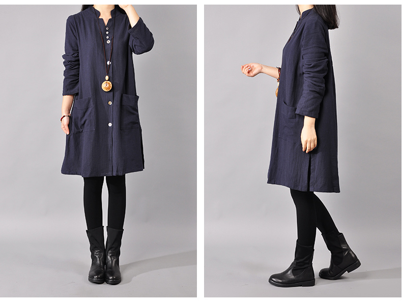 Robe femme en Coton et lin - Ref 3327901 Image 23