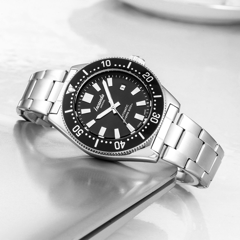 Automatic Diving Watch Men's Stainless Steel Luxury Sport Watch_voghion.com