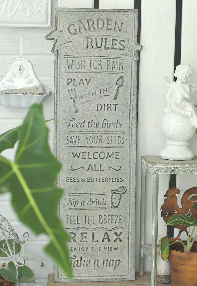 Sendyuan retro iron brand wall decoration garden decoration decoration home decoration cafeteria cafe decoration brand