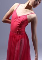 Ballet practice clothing gymnastics clothing export Japanese style sling front and back