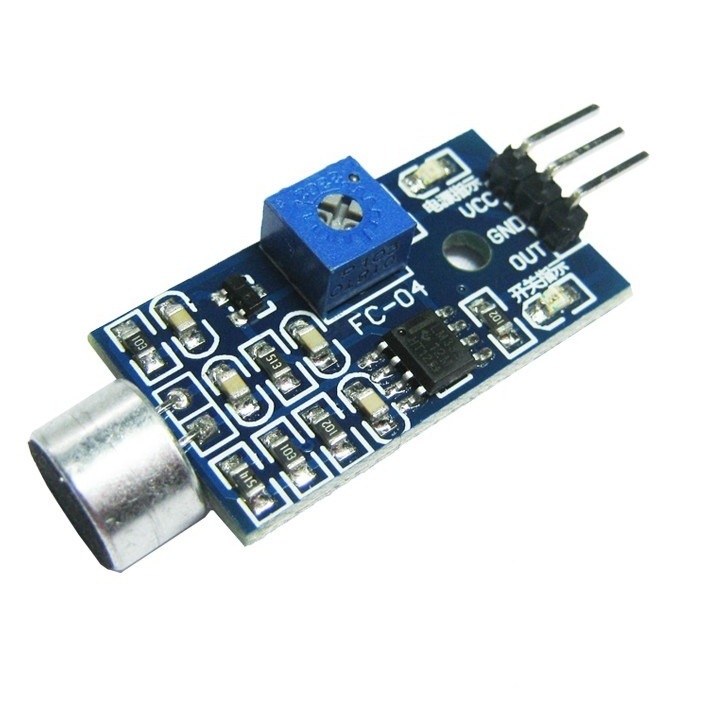 XD-74 Sound Sensor Module Microphone Sensor Sound Detection Module Voice Control Open Light Whistle Module