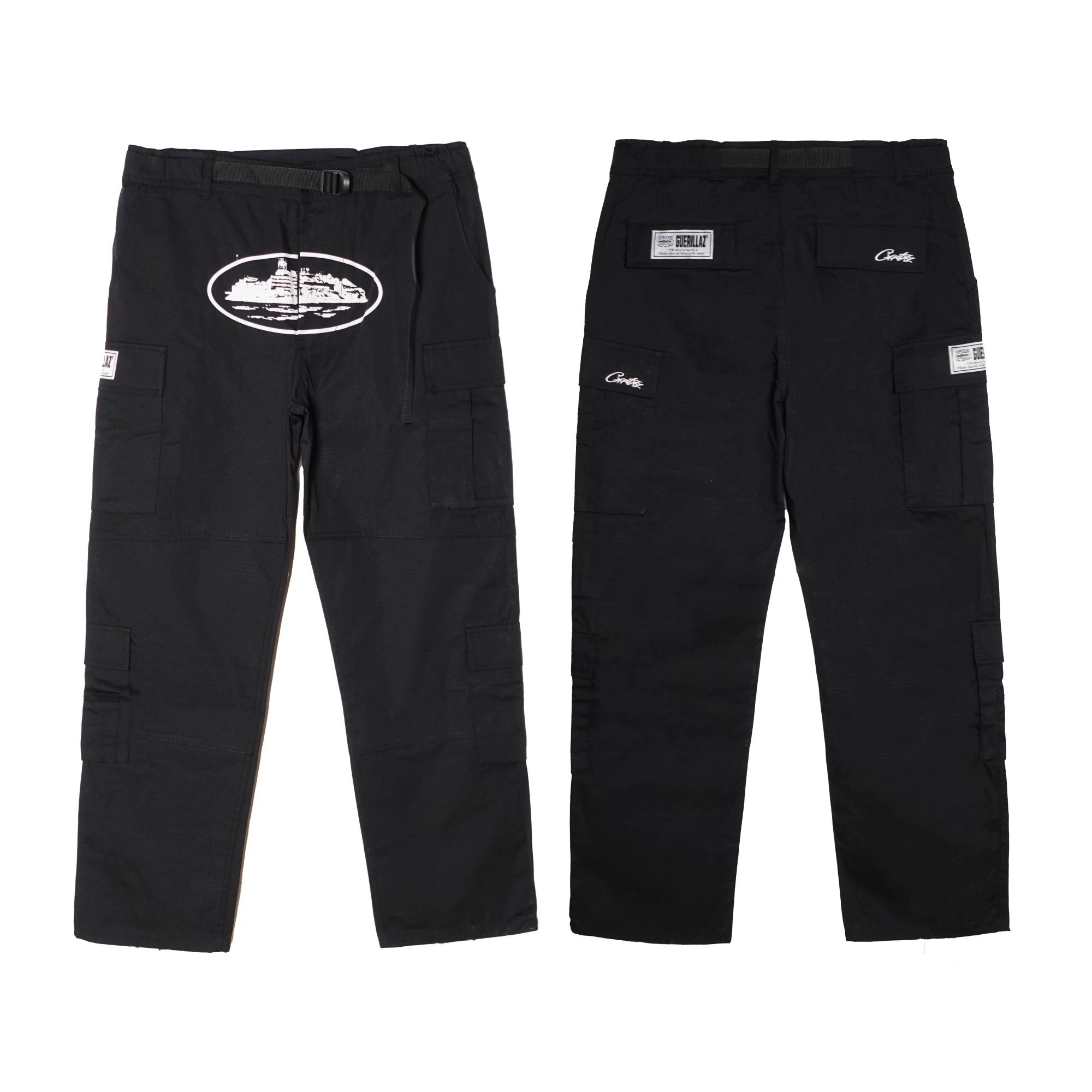 Spot CORTEIZ Hard Shell BAGGY Tooling Straight Pants CLEANFIT American VIBE Skateboard Hip Hop VIBE