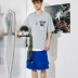 [TIANC Brand Chen He] Quần short hai màu mùa hè xu hướng lỏng lẻo năm điểm quần âu đi biển quần lót nam Quần short