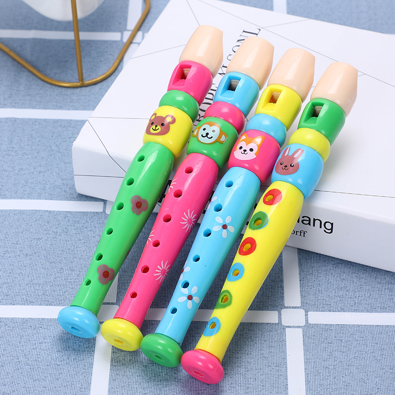 Children's flute beginner instruments Large number of flute Children flute instruments Blown Toy Musical Instruments Six-hole Vertical Flute-Taobao