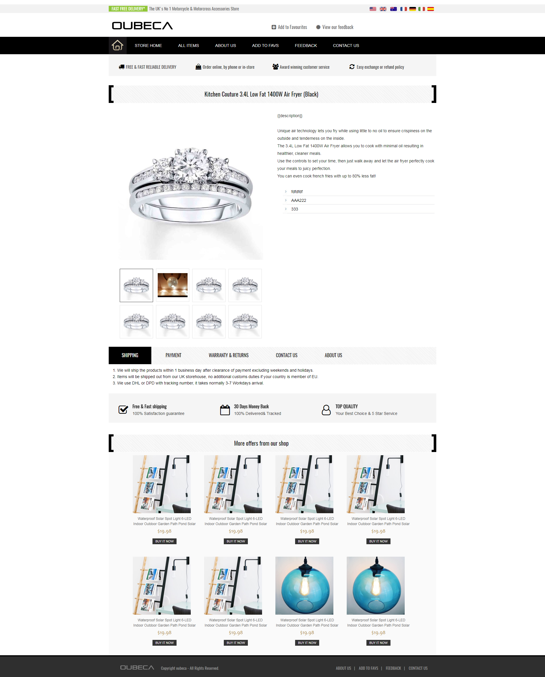 Ebay product page template listing template latest ebay policy mobile phone adaptable width ebay template