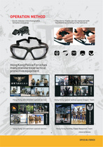 Velociraptor team pyramidex bulletproof goggles special sunglasses sports sdu promax tactical glasses