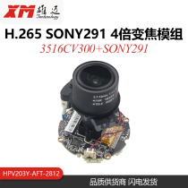 H 265 2 8-12MM zoom 4x optical zoom module 3516CV300 SONY291 integrated chip