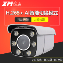 Black light full color SONY infrared dual light H265 Xiongmei intelligent network surveillance camera POE3 million