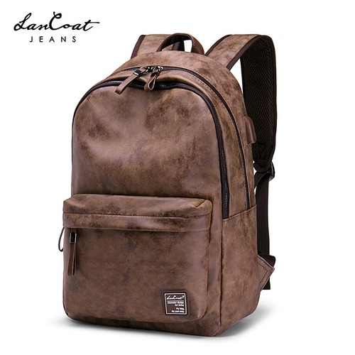 Мужской рюкзак, сумка, модный ноутбук для путешествий, ранец, в корейском стиле