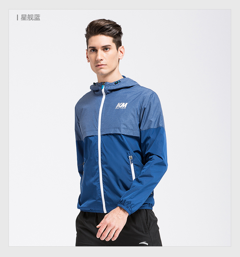 Anta áo khoác thể thao nam 2019 xuân mới áo khoác đơn có khóa kéo - Áo khoác thể thao / áo khoác áo khoác lông adidas