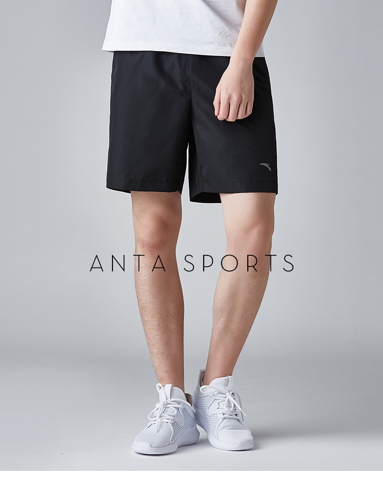 Quần thể thao nam Anta quần short thể thao 2019 hè mới nhanh khô thoáng khí giản dị năm quần thể dục chạy quần short nam - Quần thể thao quần thể thao nữ