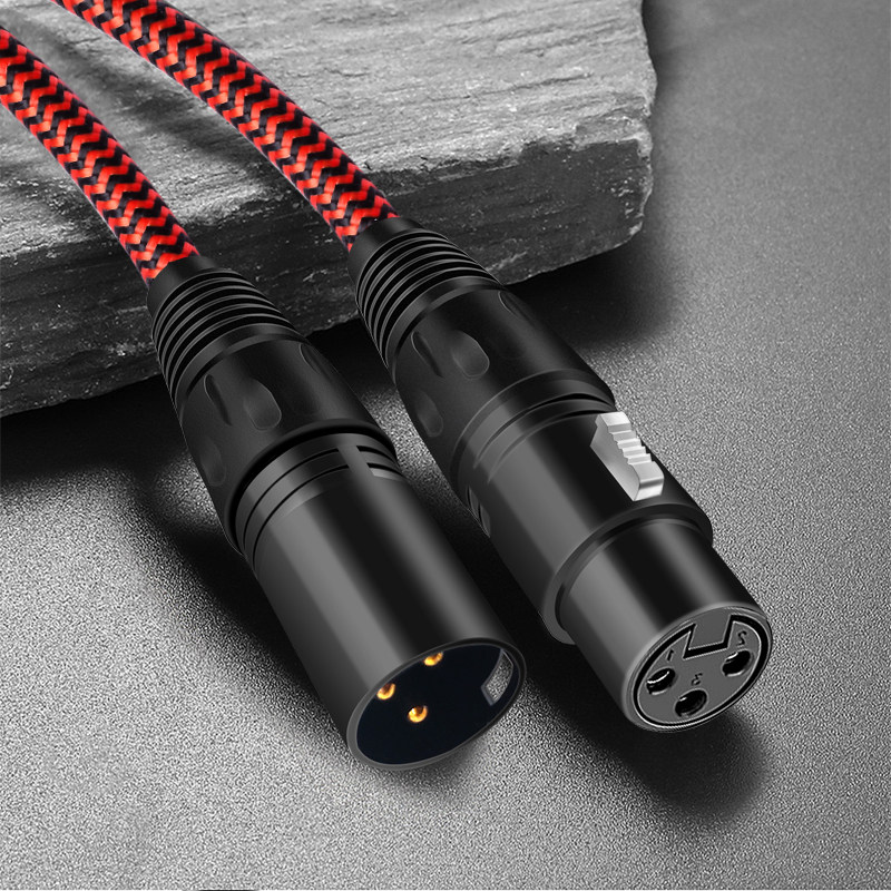 Высококачественный кабель Canon Golishi от мужчины к женщине, профессиональный балансировочный кабель XLR, микрофонный кабель XLR, аудиокабель Изображение 1