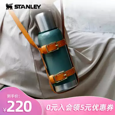 STANLEY leather custom baby bag-camel color