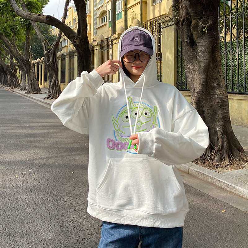 Yuki Great White Necropolis Female Loose Korean version 2021 Spring autumn season New students' Chains Chaulian hat jacket jacket