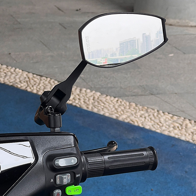 AOS4 anti-glare HD rearview mirror calf UQI No. 9 f90 electric car motorcycle universal reflector White Light