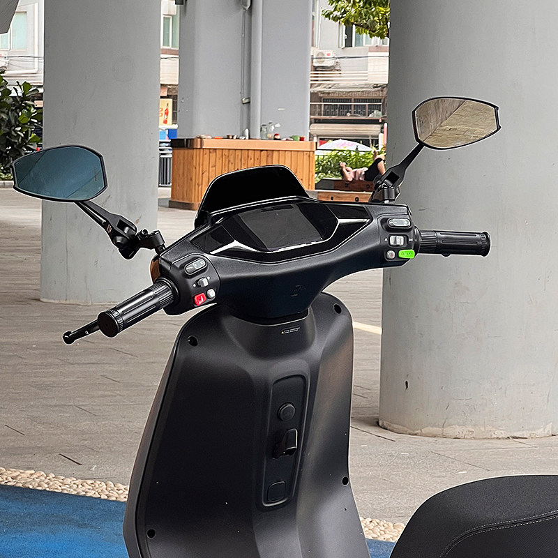 AOS4 anti-glare HD rearview mirror calf UQI No. 9 f90 electric car motorcycle universal reflector White Light