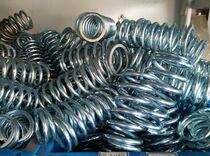 Manual forklift cylinder big spring Nuoli Ozin Xilin Niu Li Ant hydraulic truck ground cow Spring