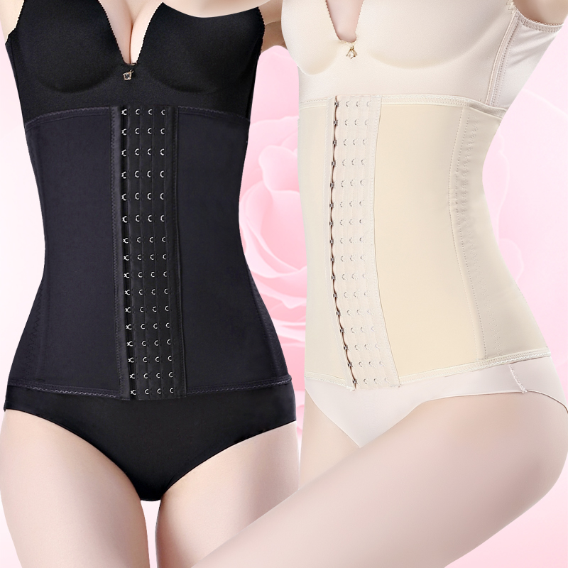 Strengthen the breasted corset belt Corset waist seal clip waist seal Body corset belt spring and summer strap Female corset belt does not roll edge