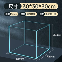 Стеклянный, 5mm, 30×30×30см