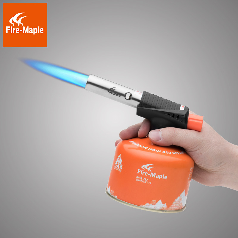 Fire maple 360 ​​blue flame spray gun camping spray gun outdoor barbecue spray gun outdoor igniter picnic barbecue igniter