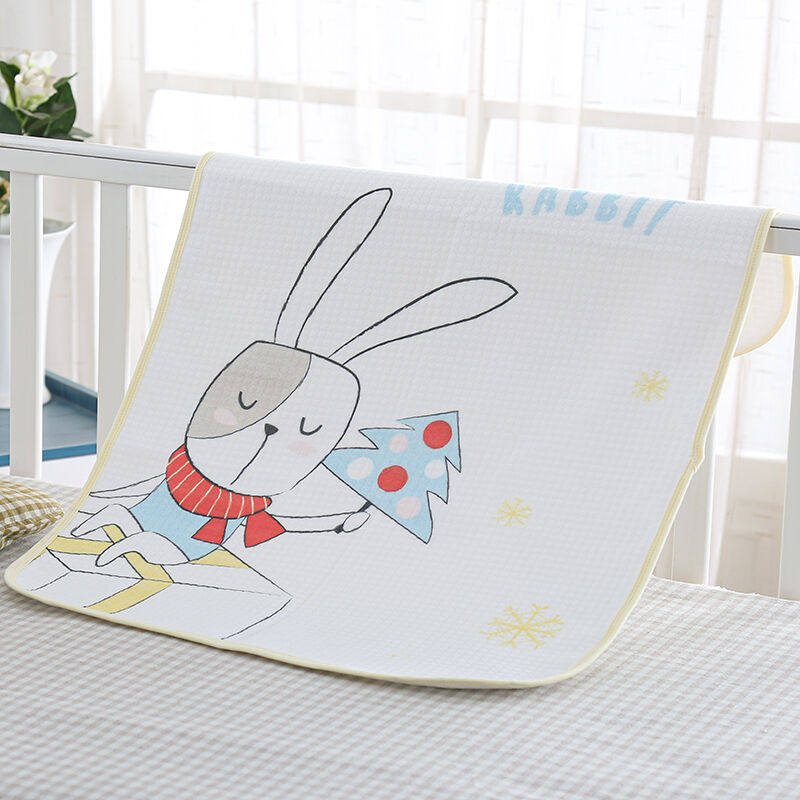 Urine-proof cushion towel baby waterproof and breathable washable large number washed menstrual aunt nursing mattress oversized bunny bunny