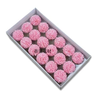 Гигантский пинг -понг хризантема [легкий порошок] 18 Добо