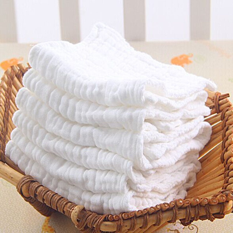 Baby newborn 10-layer cotton gauze diaper baby breathable washable cotton diaper urine ring urine pad