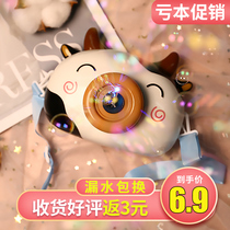 Bubble Machine Children Baby Non-toxic Toys Electric Full Automatic Girl Hearts Ins Nets Red Camera Bubble Girl