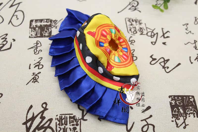 Молитвенный барабан 5件包邮佛教用品亚青手摇转经轮伞盖防尘罩 迷你裙边宝伞宝幢