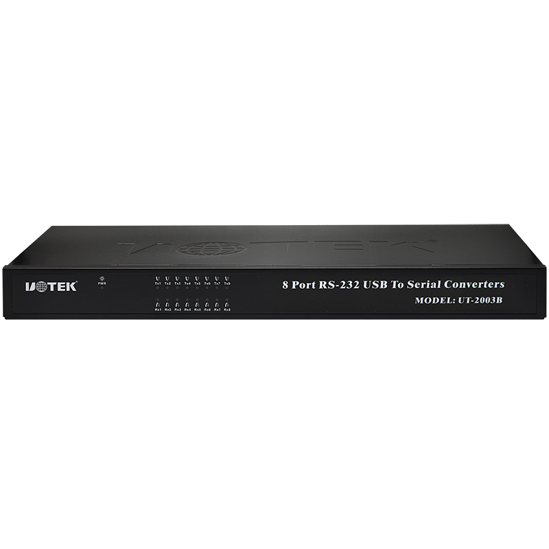 Utai UT-2003B1 USB transfer 8-port RS232 serial converter 1 in 8 out of 9-pin standard com hub