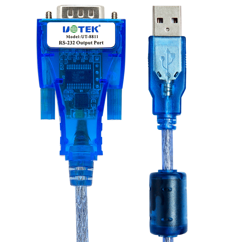Yutai UT-8811 usb to serial port 9-pin serial port line male head rs232 connection USB to 232 converter