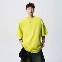 Флуоресцентный зеленый [чистый хлопковый кожу, благоприятный]